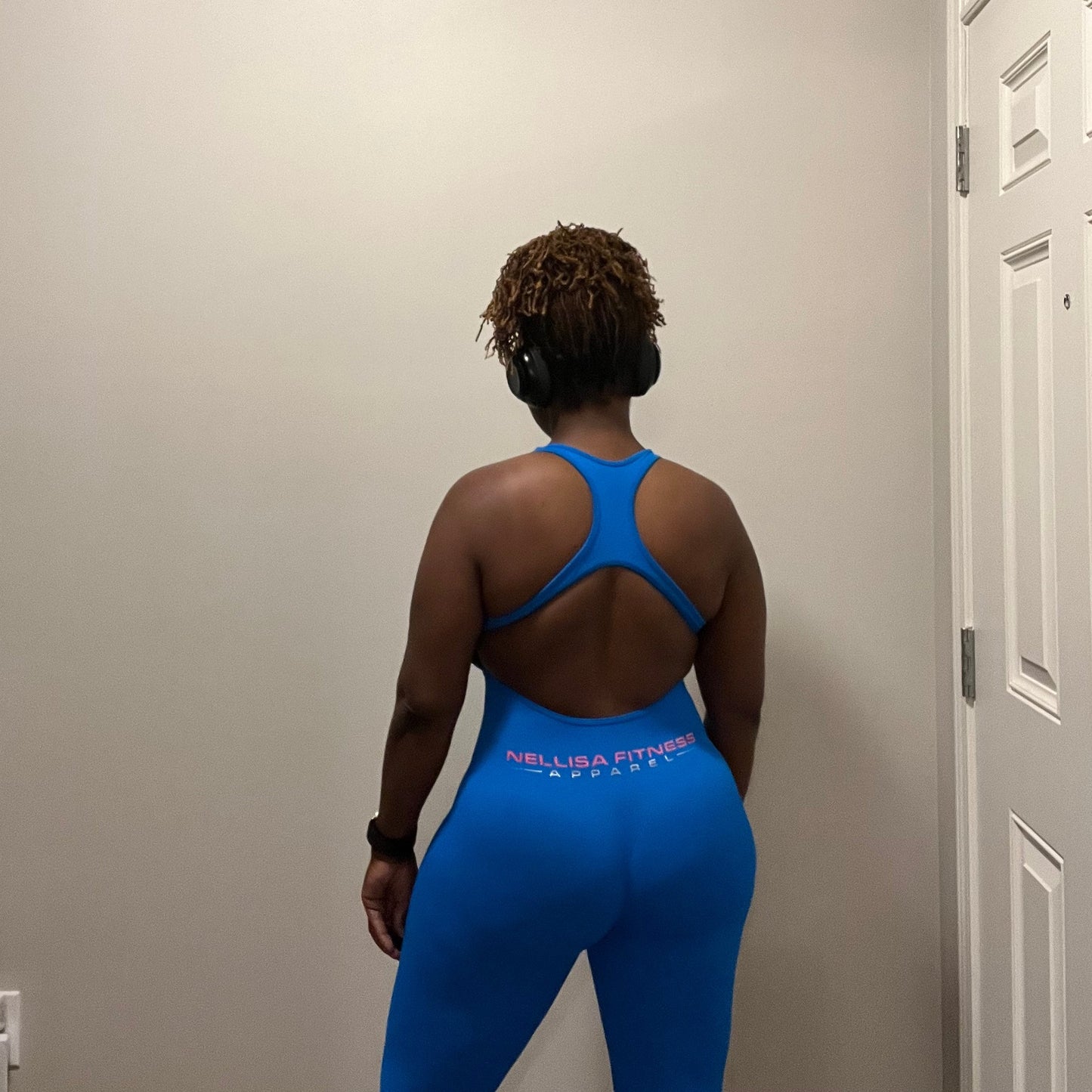 Blue Body Suit